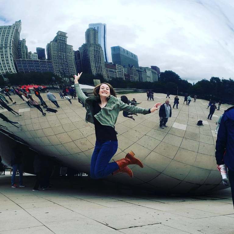 Amy jumps for joy about travel nursing with TotalMed.
