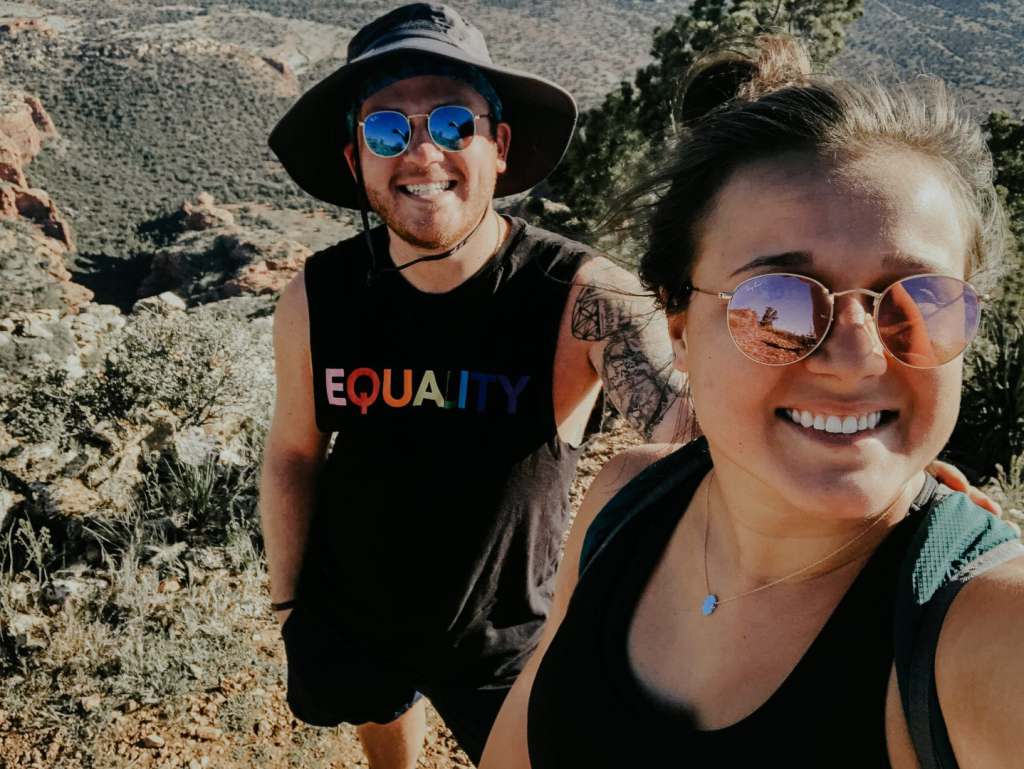 5 Best Arizona Hiking Trails in Phoenix travel nurse pair hiking in phoenix arizona while on assignment