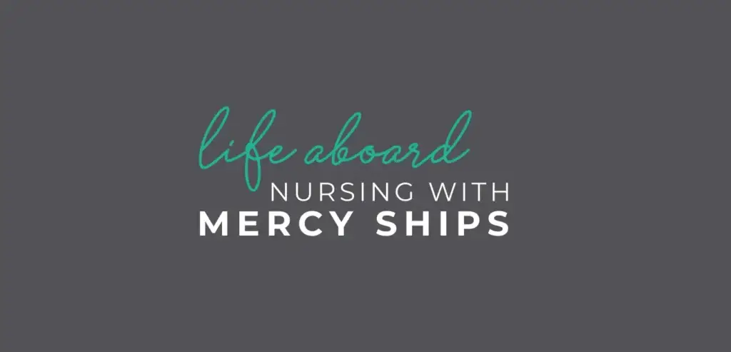 international travel nursing on medical mission